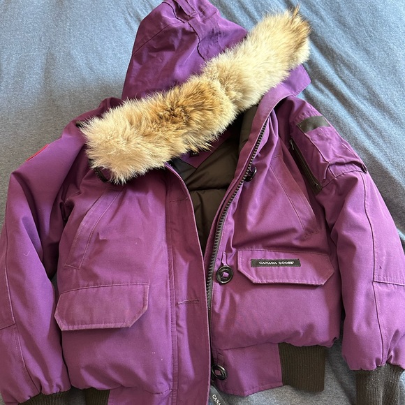 Canada Goose Bomber - Purple Size Small - Picture 3 of 4